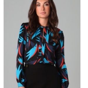 Diane von Furtensburg silk top